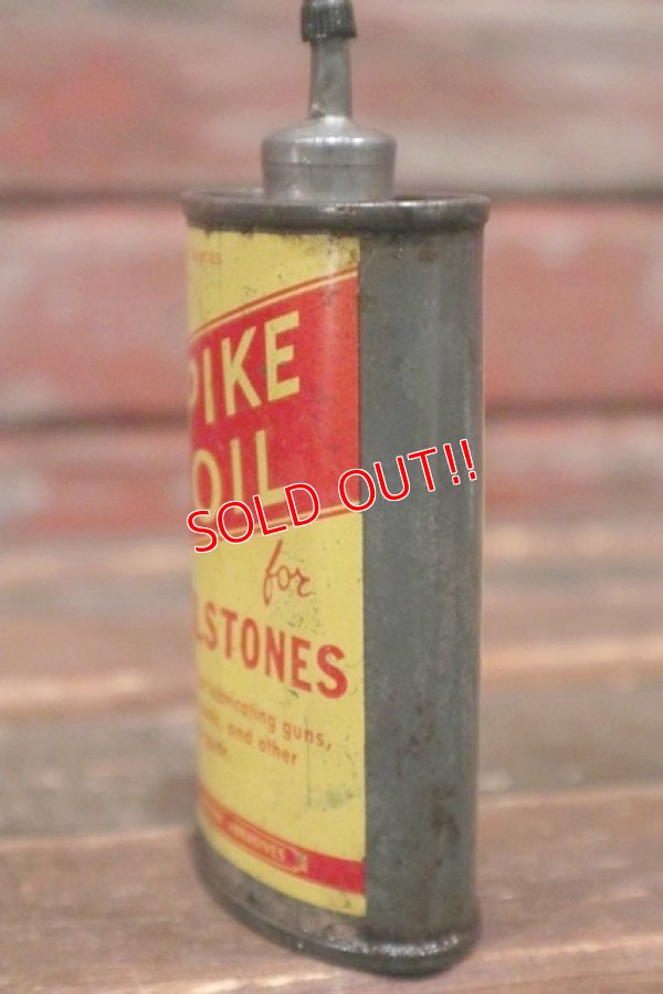 画像3: dp-210601-43 PIKE OIL for OILSTONES / Vintage Handy Can