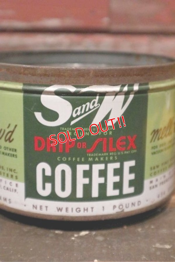 画像2: dp-210701-40 S&W COFFEE / Vintage Tin Can