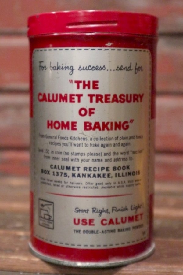 画像2: dp-210701-25 Calumet / Vintage Baking Powder Can