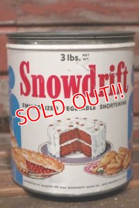 dp-210701-43 Snowdrift / Vintage Shortening Can