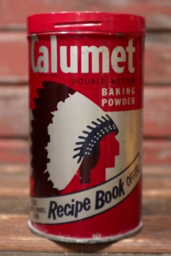 画像1: dp-210701-25 Calumet / Vintage Baking Powder Can