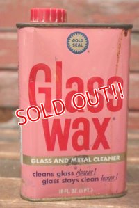dp-210701-16 GOLD SEAL Glass Wax / Vintage Tin Can