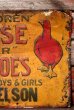 画像2: dp-210801-35 RED GOOSE SHOES / 1920's-1930's Metal Sign (2)