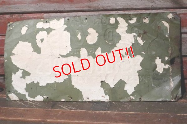 画像11: dp-210801-35 RED GOOSE SHOES / 1920's-1930's Metal Sign