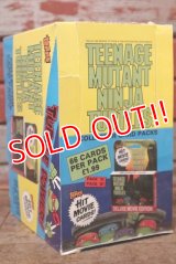 ct-200901-29 TEENAGE MUTANT NINJA TURTLES / Topps 1990 Collector Cards Box