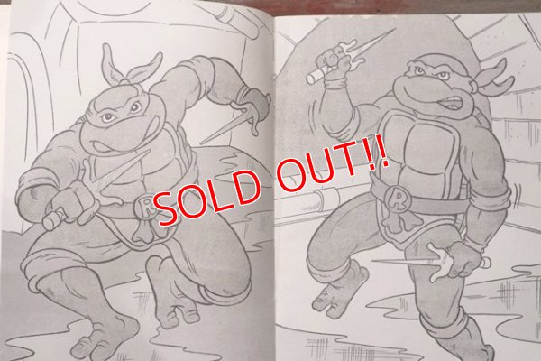 画像5: ct-210801-84 TEENAGE MUTANT NINJA TURTELES / 1990's Magic Painting Book