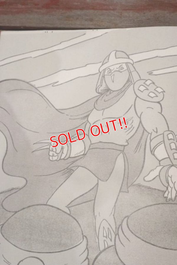 画像7: ct-210801-84 TEENAGE MUTANT NINJA TURTELES / 1990's Magic Painting Book