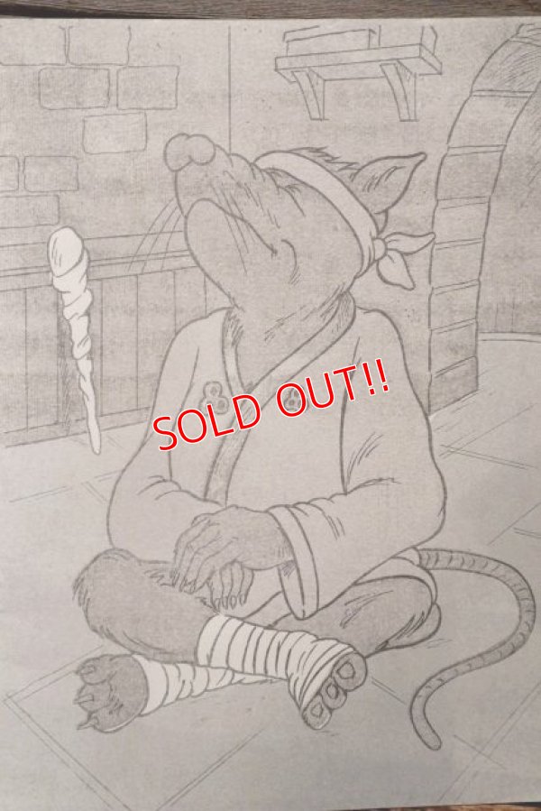 画像4: ct-210801-84 TEENAGE MUTANT NINJA TURTELES / 1990's Magic Painting Book