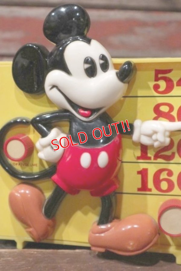 画像2: ct-210801-44 Mickey Mouse / Concept 2000 Model Number 459 Sing-A-Long Radio