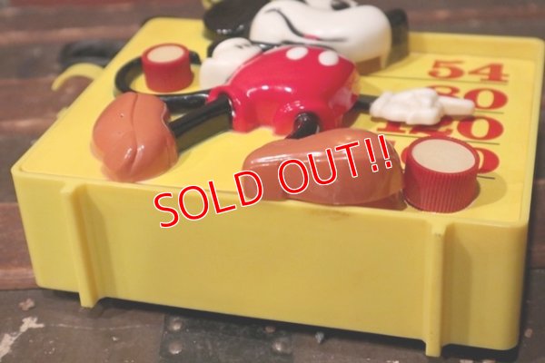 画像7: ct-210801-44 Mickey Mouse / Concept 2000 Model Number 459 Sing-A-Long Radio