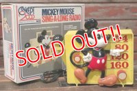ct-210801-44 Mickey Mouse / Concept 2000 Model Number 459 Sing-A-Long Radio