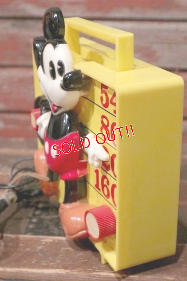 画像4: ct-210801-44 Mickey Mouse / Concept 2000 Model Number 459 Sing-A-Long Radio