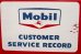 画像2: dp-210801-44 Mobil / 1950's-1960's Customer Service Record Box (2)