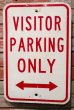 画像1: dp-210801-34 Road Sign / VISITOR PARKING ONLY (1)