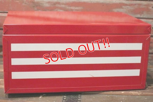 画像4: dp-210801-44 Mobil / 1950's-1960's Customer Service Record Box