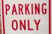 画像3: dp-210801-34 Road Sign / VISITOR PARKING ONLY