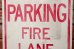 画像3: dp-210801-34 Road Sign / NO PARKING FIRE LANE
