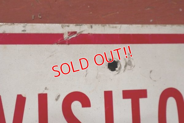 画像5: dp-210801-34 Road Sign / VISITOR PARKING ONLY