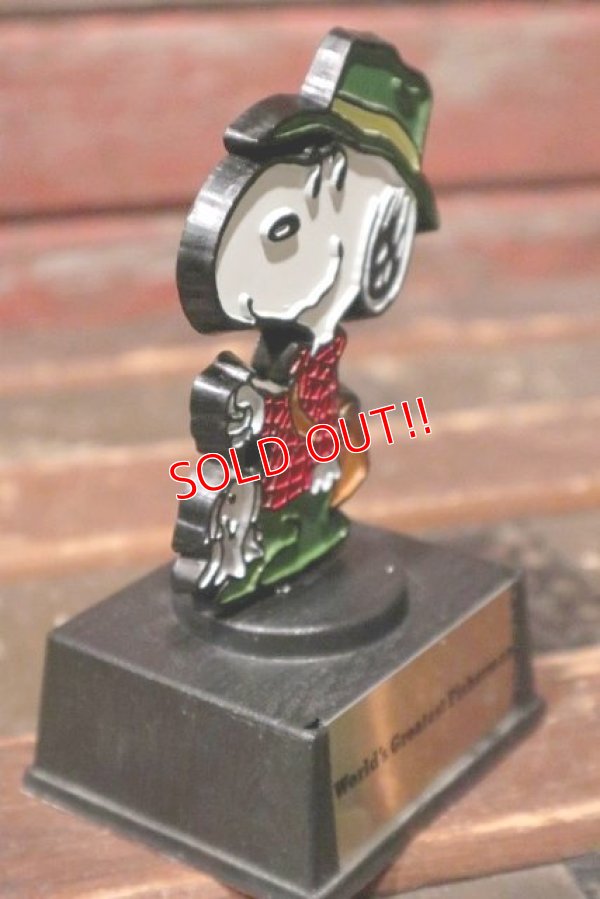 画像4: ct-210801-36 Snoopy / AVIVA 1970's Trophy "World's Greatest Fisherman"