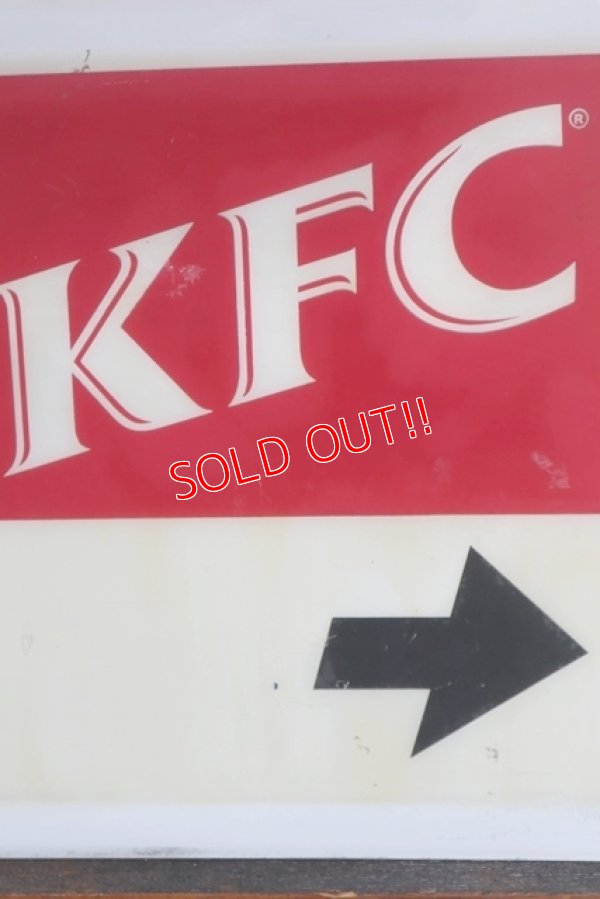 画像3: dp-210801-38 KFC / 1990's-2000's Store Sign "Exit"