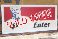 dp-210801-37 KFC / 1990's-2000's Store Sign "Enter"