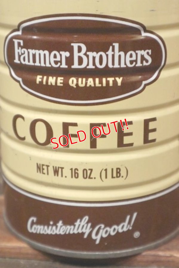 画像2: dp-210801-27 Farmer Brothers COFFEE / Vintage Tin Can