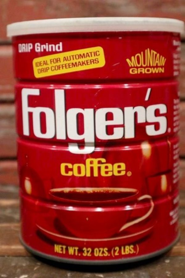 画像2: dp-210801-22 Folger's Coffee / 32 OZS.(2LBS.) Tin Can