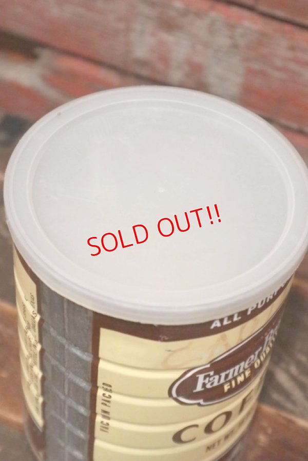 画像6: dp-210801-27 Farmer Brothers COFFEE / Vintage Tin Can