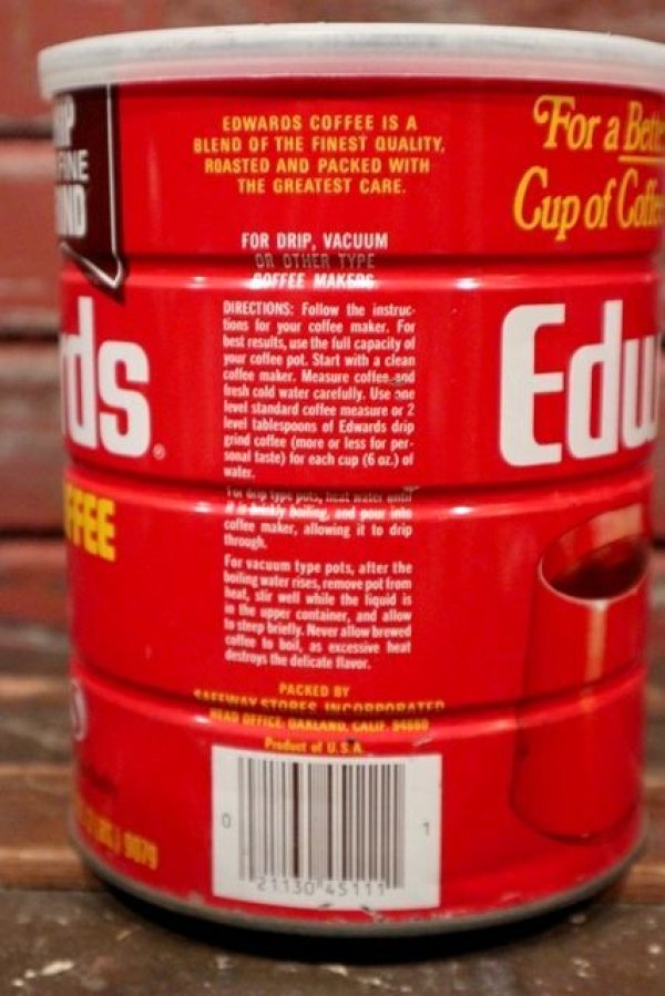 画像3: dp-210801-26 Edwards COFFEE / 32 OZS.(2LBS.) Tin Can