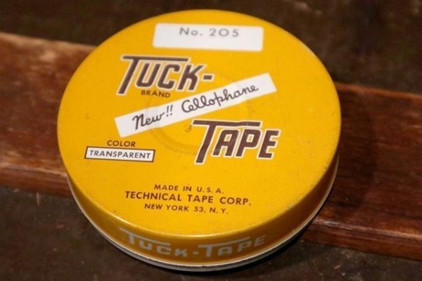画像1: dp-210801-15 TUCK-TAPE / Vintage Can