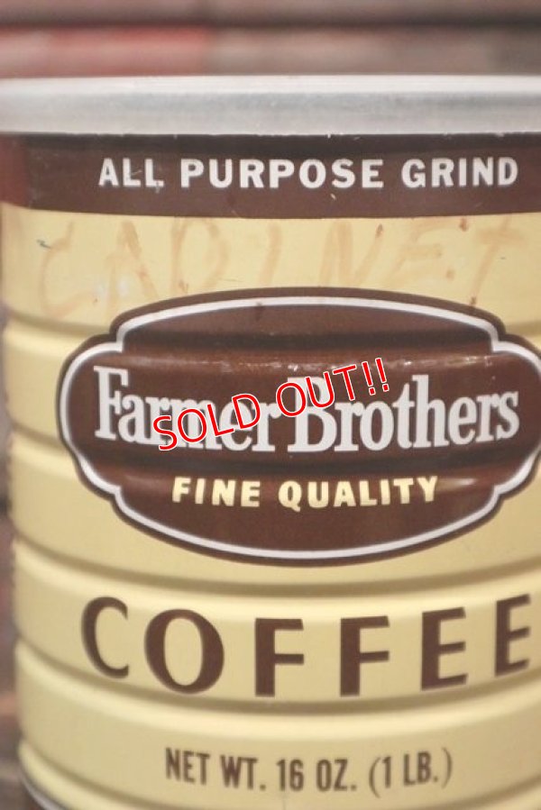 画像3: dp-210801-27 Farmer Brothers COFFEE / Vintage Tin Can