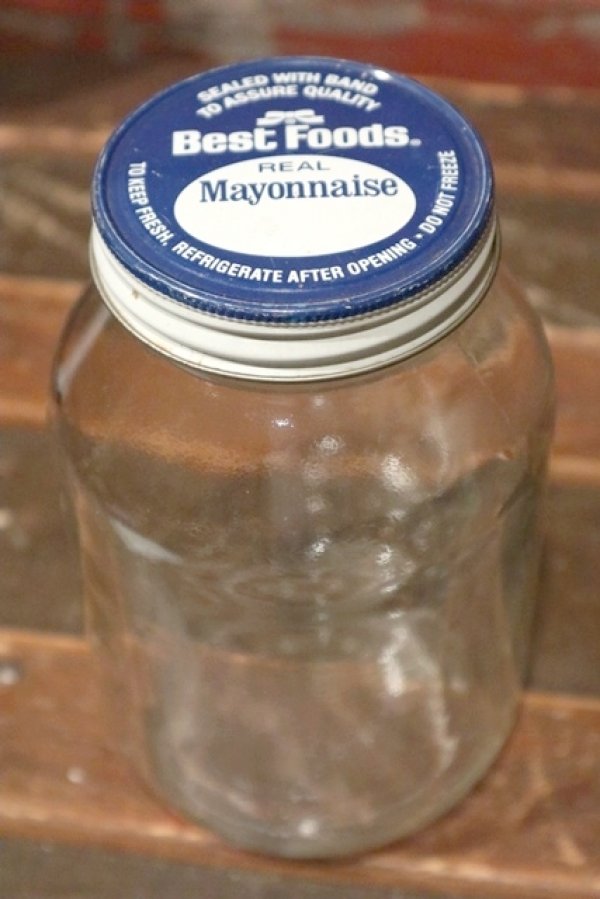 画像1: dp-210801-52 Best Foods / Vintage Mayonnaise Bottle