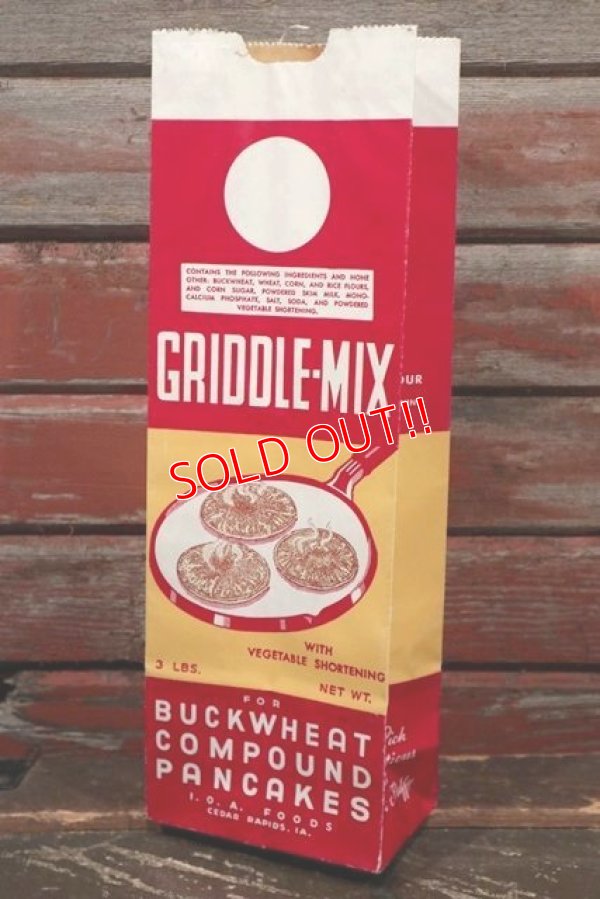 画像1: dp-210901-07 GRIDDLE-MIX SHORTNING / Vintage Paper Bag