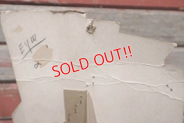 画像12: dp-210801-02 Spiffy INVISIBLE KEEP COLLAR / 1940's Cardboard Sign