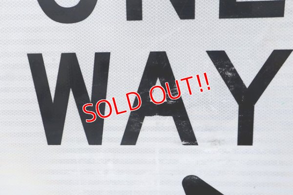 画像3: dp-210801-34 Road Sign "ONE WAY →"