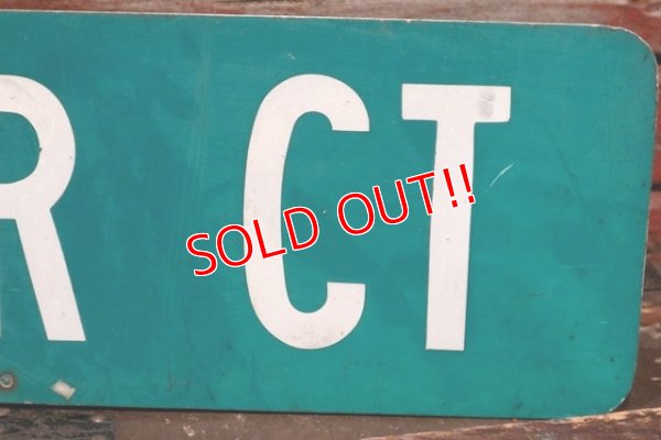 画像7: dp-210801-34 Road Sign "BRATER CT"