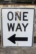 画像1: dp-210801-34 Road Sign "ONE WAY ←" (1)