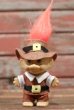 画像1: ct-210701-58 Trolls / RUSS Brown Cloth & Hat Orange Hair Doll (1)