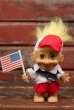 画像1: ct-210701-58 Trolls / RUSS U.S.A Flag Doll (1)