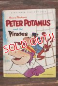 ct-210901-42 Peter Potamus and Pirates / Whitman 1968 Tiny Book