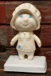 画像1: ct-210901-23 Pillsbury / Poppie Fresh 1970's Soft Vinyl Doll w/Stand (1)