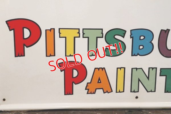 画像2: dp-210901-49 PITTSBURGH PAINTS / 1960's〜 Metal Sign