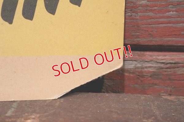 画像5: dp-210901-60 PITTSBURGH PAINTS / 1940's "WET PAINT" Paper Sign