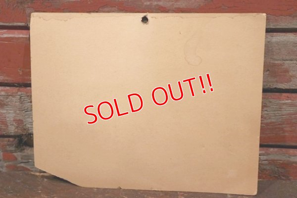 画像7: dp-210901-60 PITTSBURGH PAINTS / 1940's "WET PAINT" Paper Sign