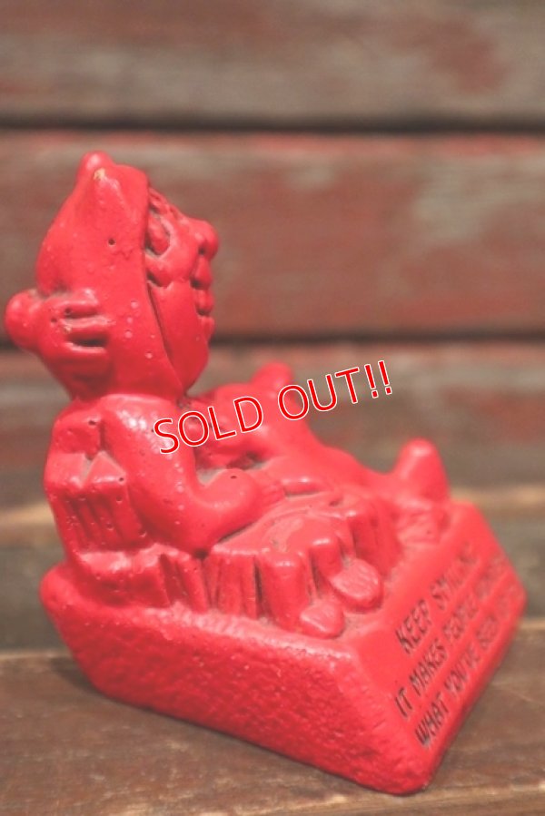 画像4: ct-210901-79 Red Devil / Paula 1966 Message Doll