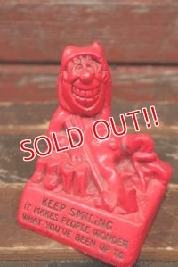 ct-210901-79 Red Devil / Paula 1966 Message Doll