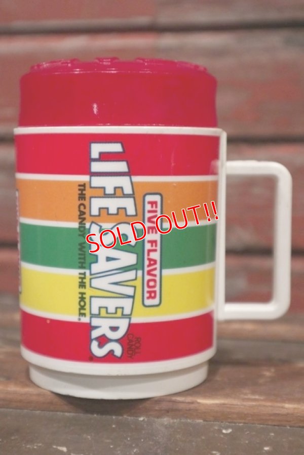 画像1: dp-210901-55 LIFE SAVERS / 1981 Plastic Mug (Red)