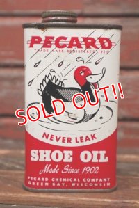 dp-210901-56 PECARD / 1960's Shoe Oil Can