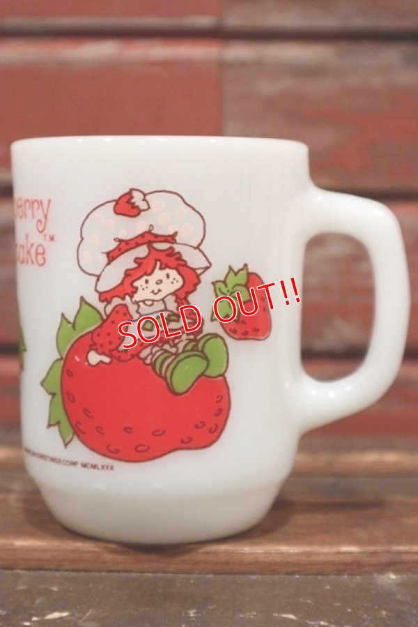 画像1: ct-210901-53 Strawberry Shortcake / 1980's Anchor Hocking Mug