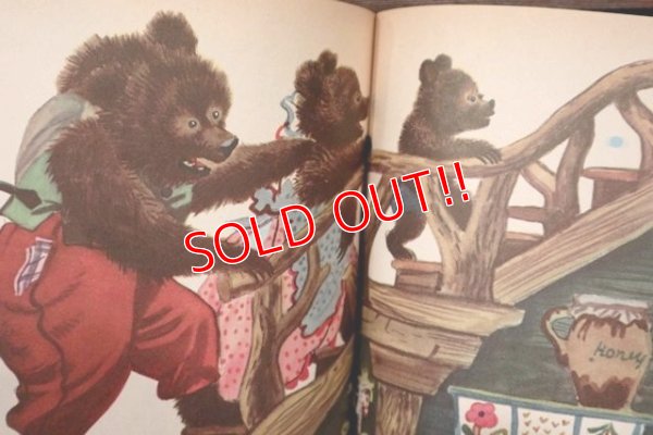 画像8: ct-210901-43 a Little Golden Book / 1940's "The Three Bears" Picture Book
